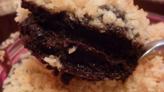 Crumble noix de coco et fondant chocolat