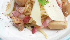 Carbonara de cèpes au brebis pur Pyrénées
