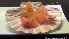 Baluchons de saumon fumé aux câpres