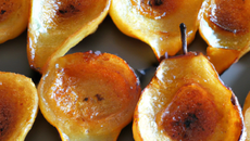 Poires au four light