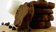 Sablés au chocolat et fleur de sel