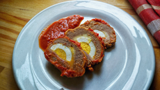 Polpettone à la sauce tomate