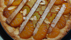 Galette à la frangipane à la douceur d'agrume et rhum