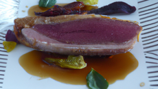 Magret de canard basse température