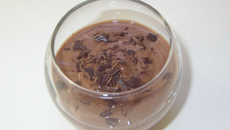 Crème chocolat amer au mascarpone