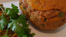 Timballe de lotte épicée