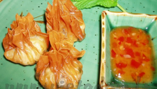 Raviolis frits à la crevette du Chef Kim