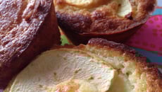 Moelleux aux pommes et ricotta