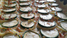 Gratiné de courgette