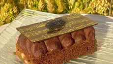 L'irrésistible au chocolat (brownie + ganache chocolat / tonka, mmmh)