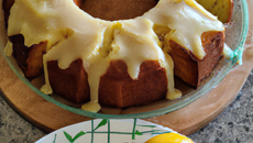 Cake au citron maison et son glaçage citron