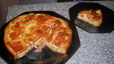 Quiche courgettes-chèvre