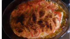 Filet de perche en croûte de tomates