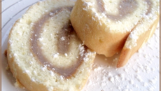 Gâteau roulé à la crème de marrons
