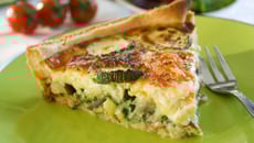 Quiche à la courgette