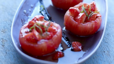 Tomates de France farcies aux fraises