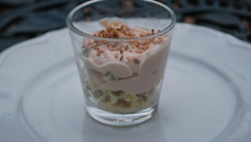 Verrine salée façon tiramisu