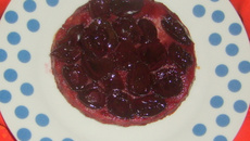Tatin de cerises sans gluten