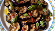 Aubergines à la calabrese