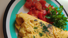 Omelette provencale