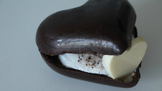 Cœur chocolat pour la Saint Valentin