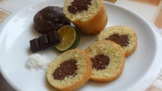 Cake citron-coco au cœur chocolaté