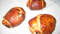 Petits pains briochés au chocolat