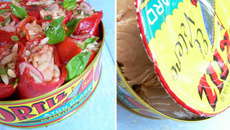 Piquillos farcis d'une salade de thon