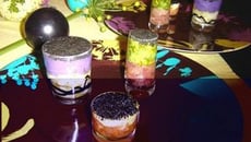 Trilogie de poissons marinés à l'avruga