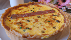 Quiche lorraine gourmande
