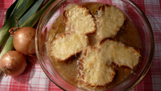 Soupe à l'oignon maison
