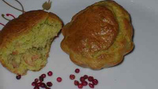 Minis cakes crevettes avocat au curry