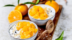 La crème budwig aux clémentines de Corse