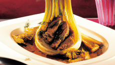 Jarret de veau aux endives braisées