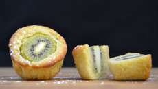 Muffins aux kiwis