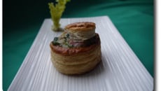 Bouchées à la salade verte