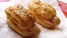 Minis Hot-dogs sucrés