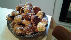 Chouquettes aux pépites