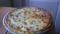 Quiche sans pâte campagnarde