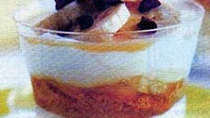 Crème à la banane et au chocolat