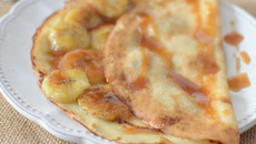 Crêpes à la bière et sauce caramel à la bière