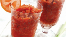 Granité de Tomates de France et toasts à l'avocat