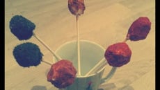 Sucettes raisin et st moret