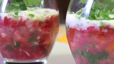 Le bortch sibérien en verrines