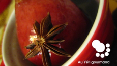 Poire d'amour au vin rouge et épices