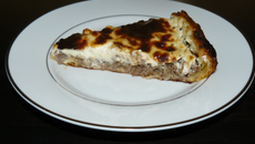 Tarte bourguignonne au boursin cuisine