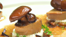 Foie gras aux champignons