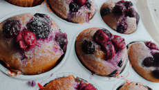 Cupcakes aux mûres