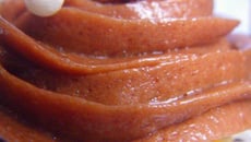 Cupcakes banane, beurre de cacahuètes et topping au chocolat