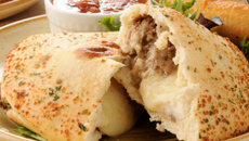 Calzone au bœuf et fromage